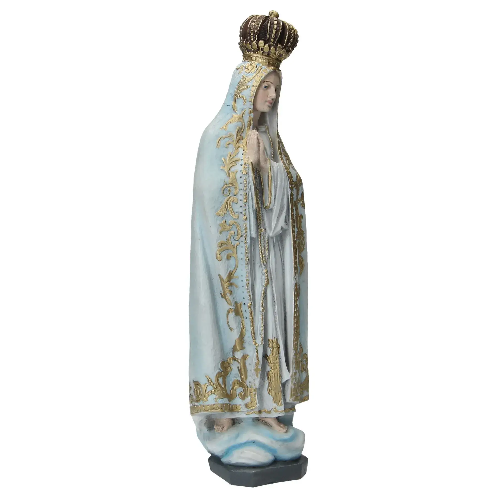 Our Lady of Fatima 30 cm style French stone