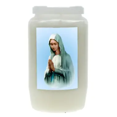Luminaire 3J / blanc / Vierge priante
