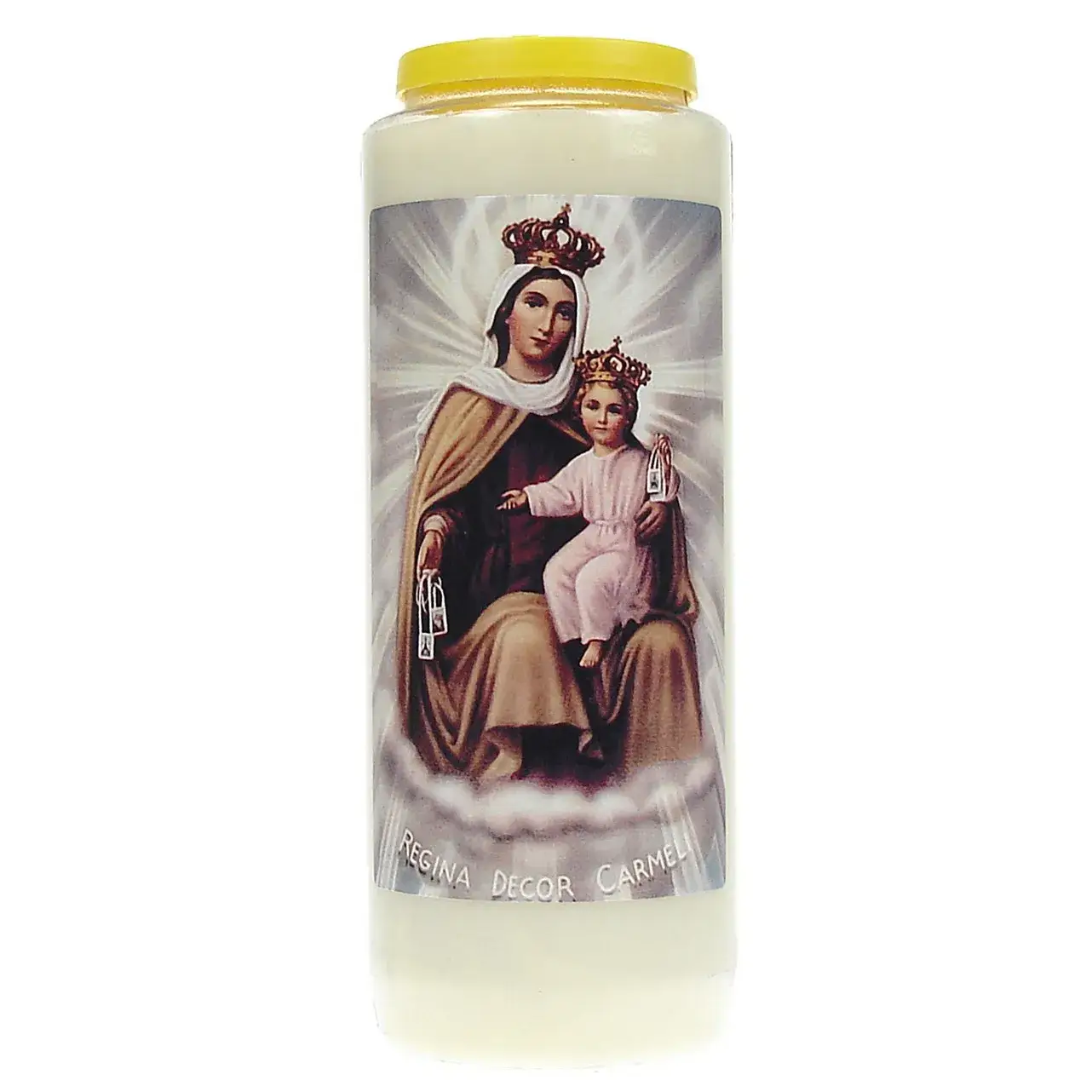 Neuvaine / blanc / Buste Vierge du Carmel