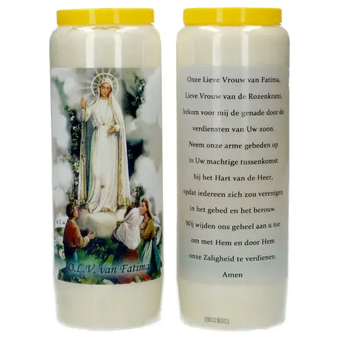 Neuvaine / blanc / apparition Fatima / prière NL