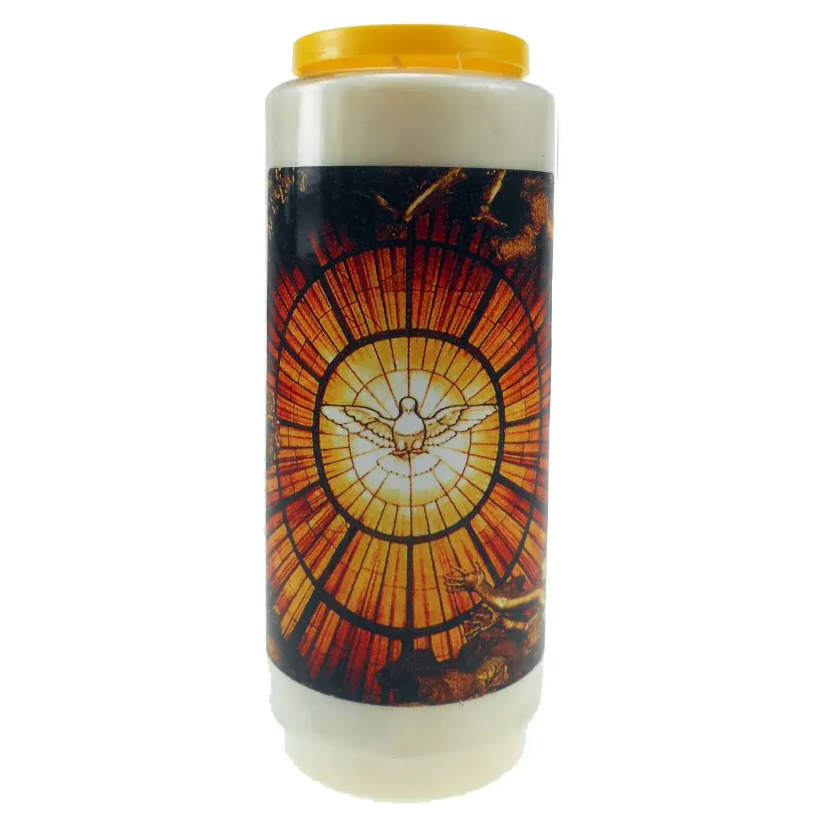 9 days candle / white / Holy Spirit
