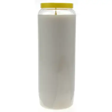 Neuvaine / blanc / sans effigie