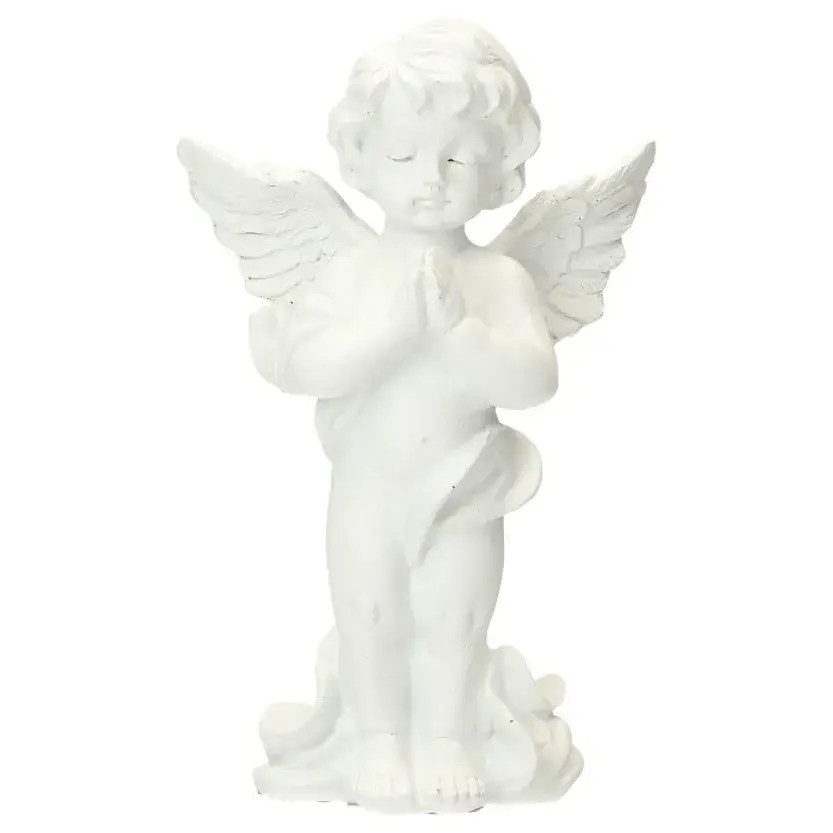 Ange priant debout ht 18 cm
