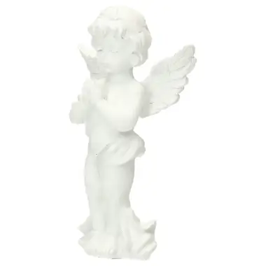 Engel biddend staand Ht 18 cm
