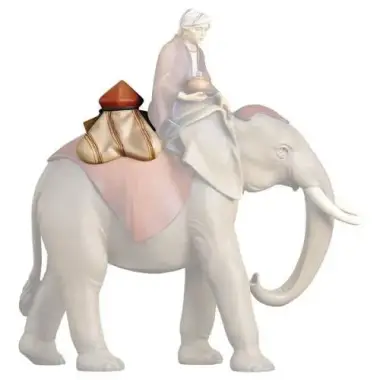 Luggage Elephant Color for a 12 cm nativity