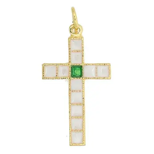 Cross 30 mm white Email
