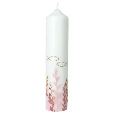 Cierge de Baptême 265 X 60 mm