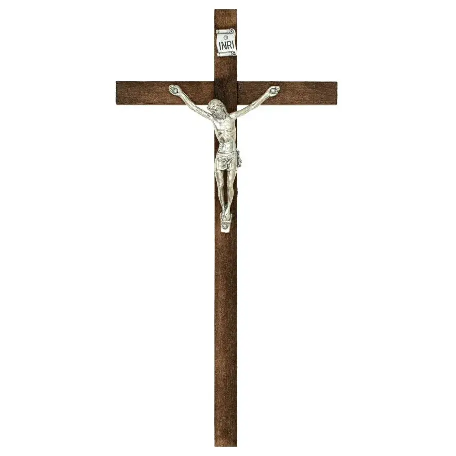 Croix Murale - 18 cm - Bois