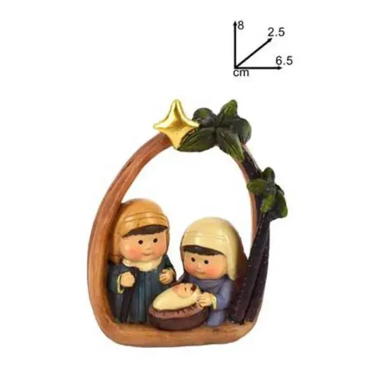 Heilige Familie (6.5 x 2.5 x 7cm)