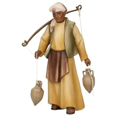 Shepherd With Jugs for a 12 cm nativity Color