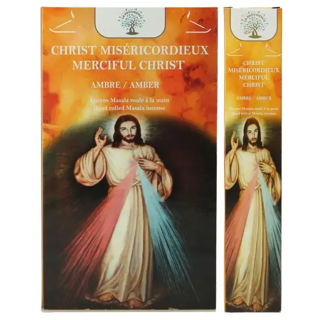 Bâtons d'encens naturels Christ Miséricordieux