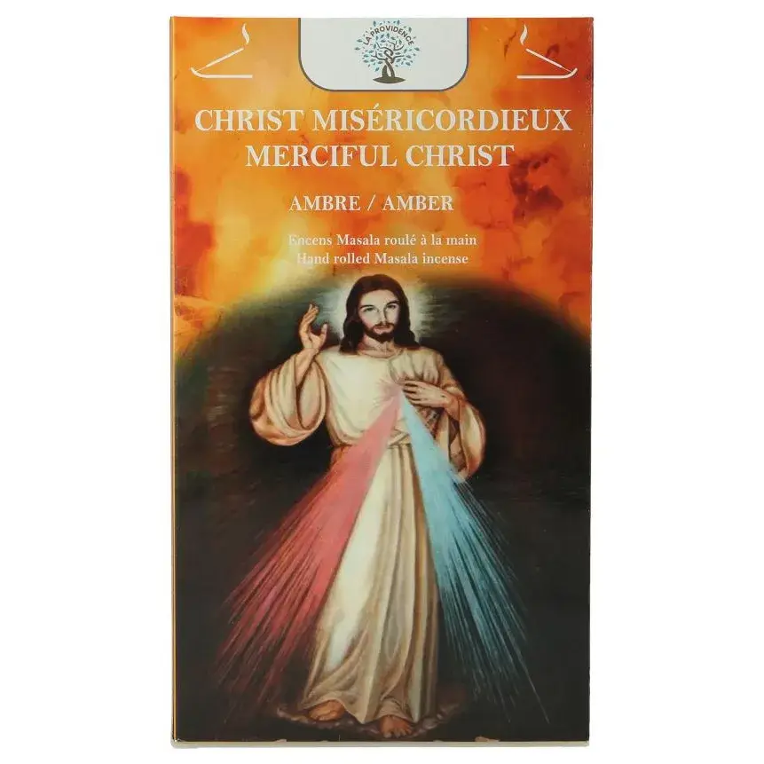 Bâtons d'encens naturels Christ Miséricordieux