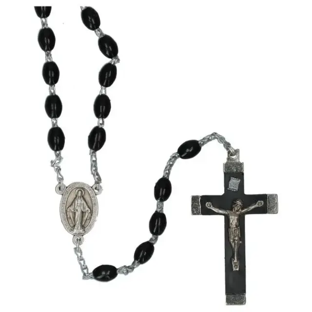 Black rosary dubble-switched