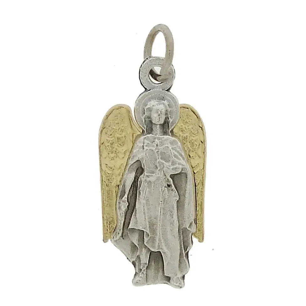 Médaille - Archange Uriel - Ailes Dorées