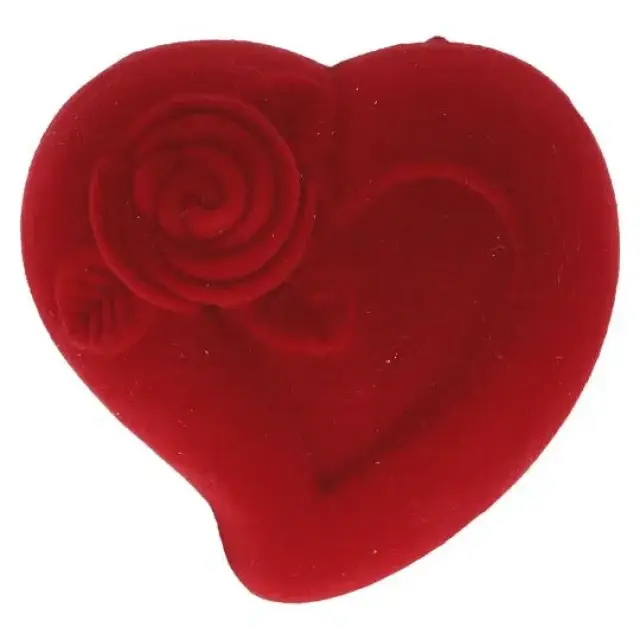 Ecrin coeur image Ste Rita avec dizainier parfumé