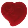 Ecrin coeur image Ste Rita avec dizainier parfumé