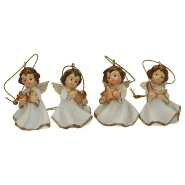 Engel Om Te Hangen 5 Cm Set Van 4