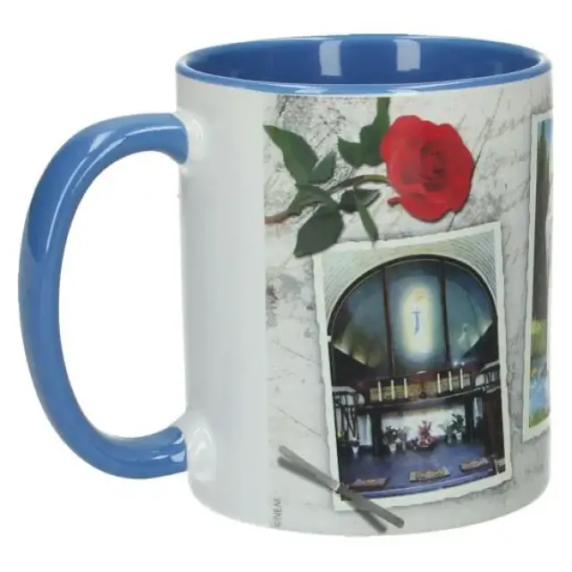 Blue Mug Our Lady of Banneux
