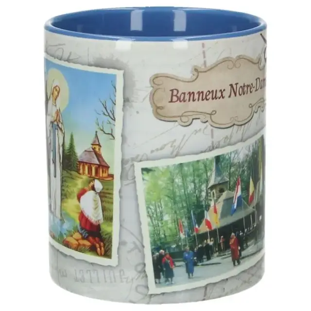 Blue Mug Our Lady of Banneux