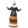 Santon Gateau de7 Cm - Femme danseuse Quimper (Nouveauté 2026)