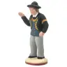 Santon Gateau de7 Cm - Homme danseur Quimper (Nouveauté 2026)