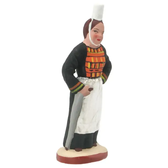 Santon Gateau de7 Cm - Femme Bigouden (Nouveauté 2026)