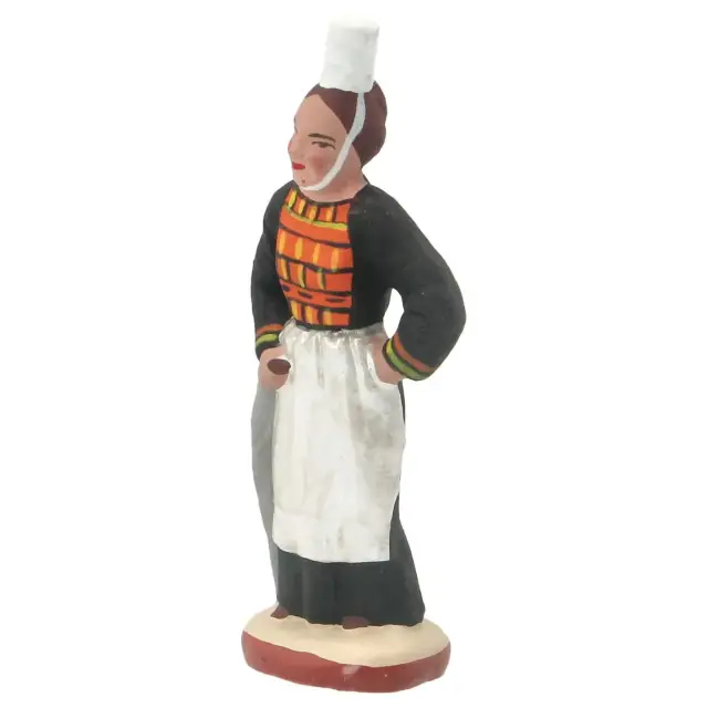 Santon Gateau de7 Cm - Femme Bigouden (Nouveauté 2026)
