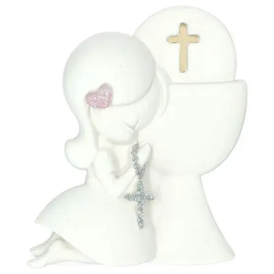 Souvenir de communion fille 8x7 cm