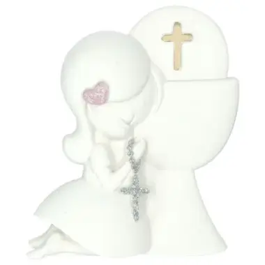 Souvenir de communion fille 8x7 cm