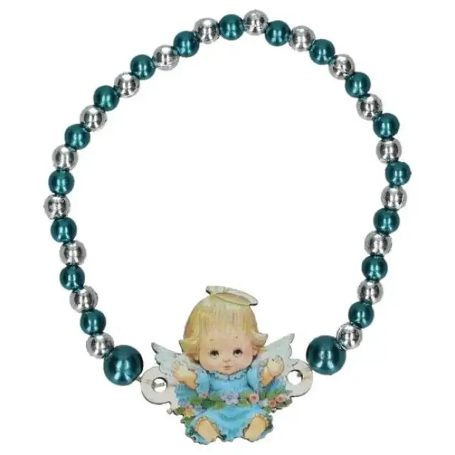 Elastic bracelet with Blue Angel