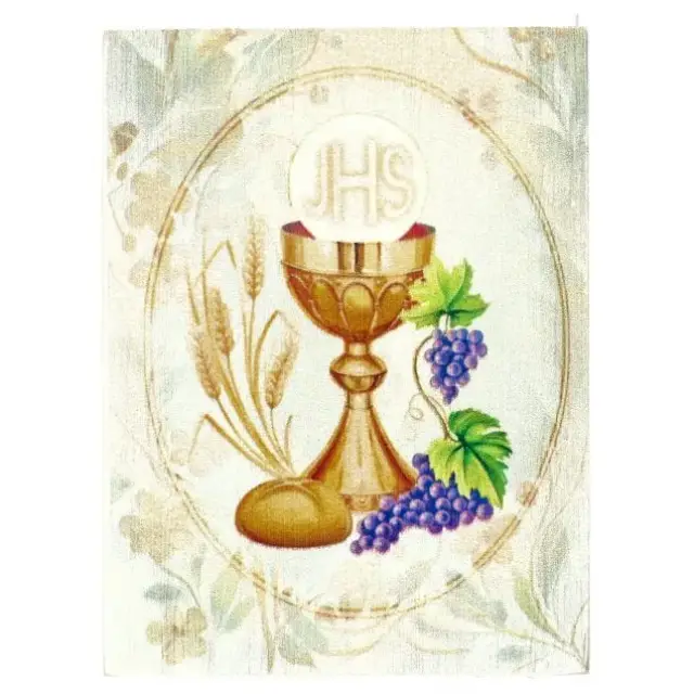 Boîte bois d'olivier + Chapelet Communion
