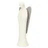 Angel white and grey 16 cm