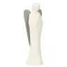 Angel white and grey 16 cm