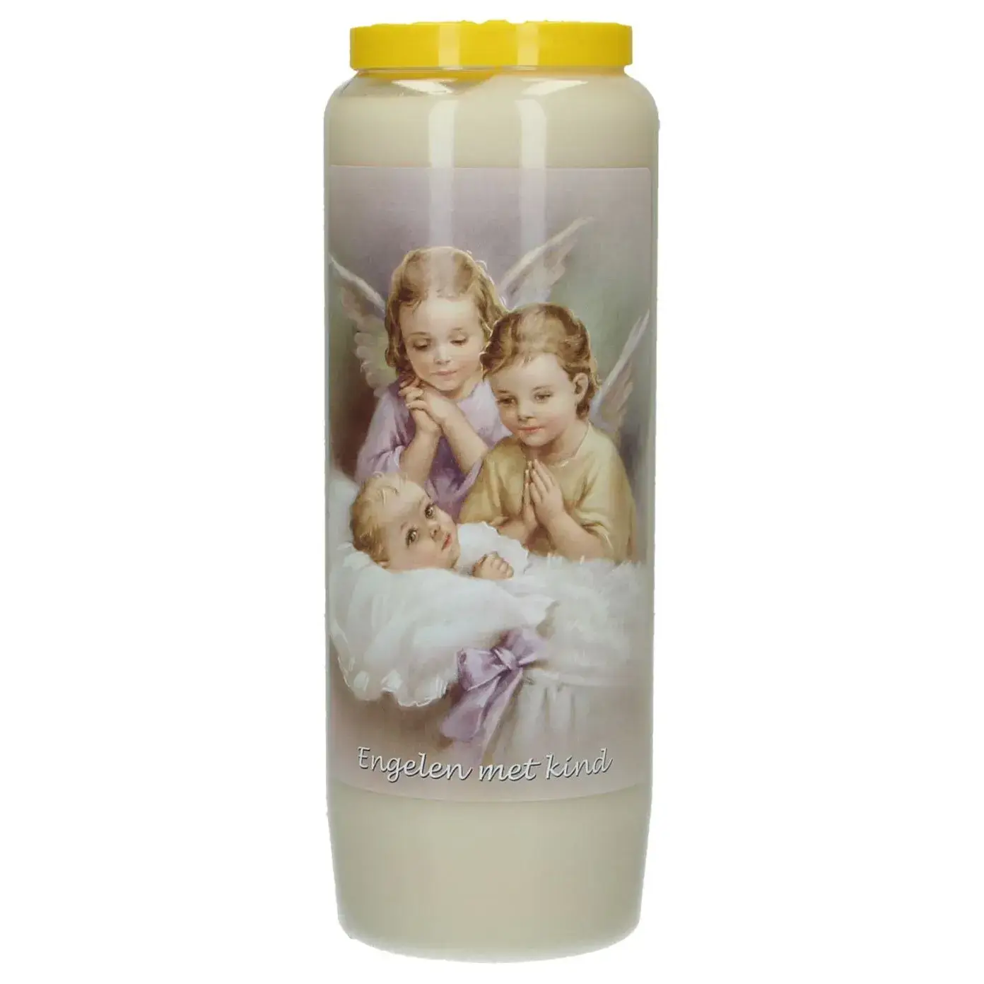 Neuvaine / blanc / Deux Anges + Enfant - Texte NL
