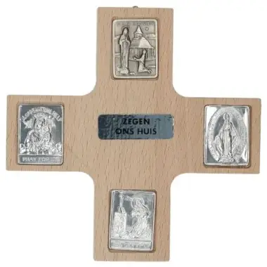 Croix De Foyer 4 Medailles + Zegen Ons Huis