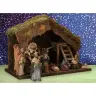 Kerststal met 11 Figuren 9 Cm (32 X 18 X H23 Cm)