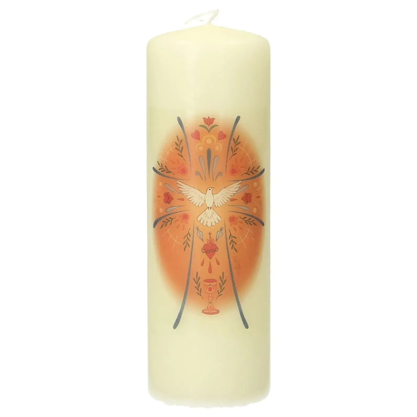 Bougie pascale 150 X 50 mm - Saint Esprit