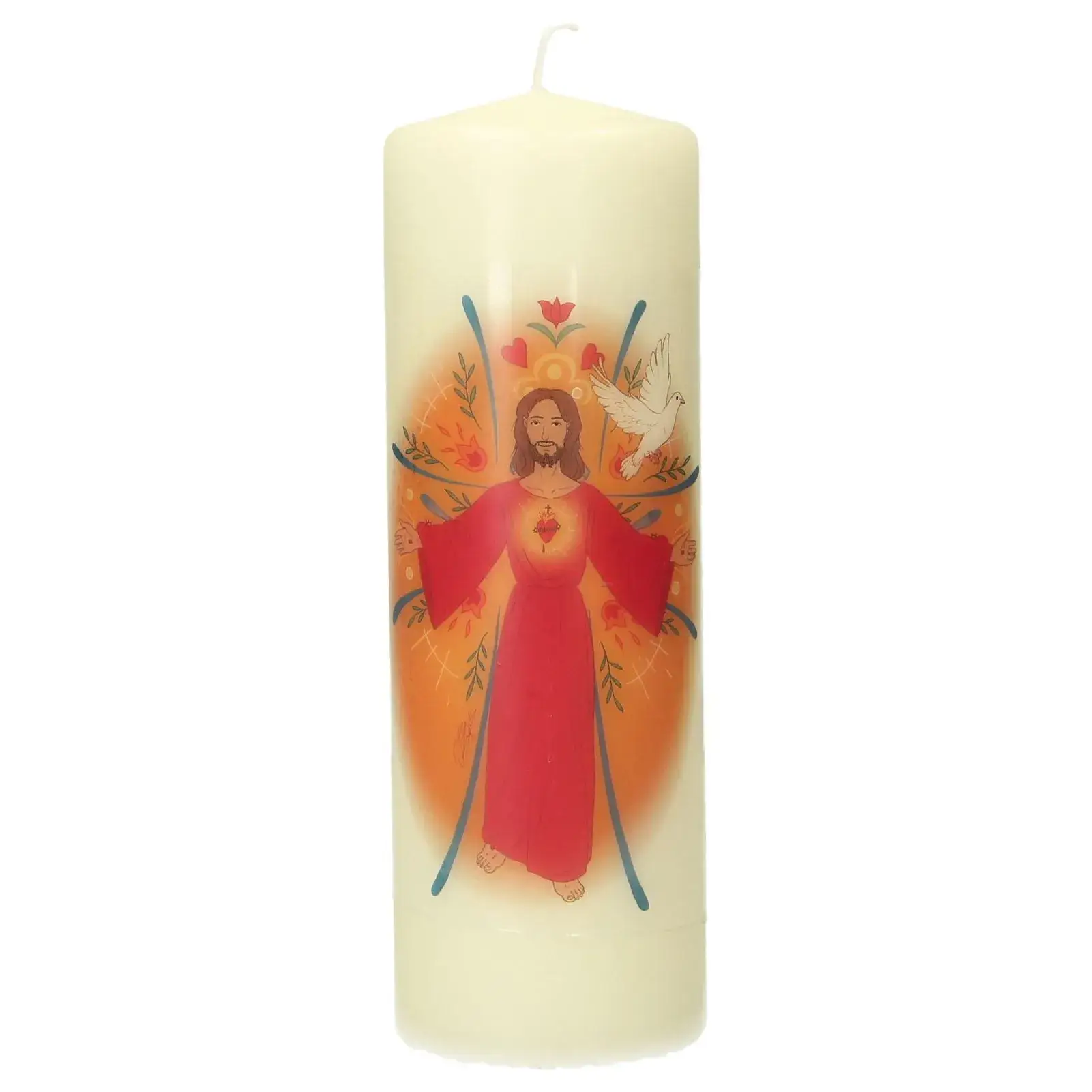 Bougie 180 X 60 mm - Christ Ressuscité