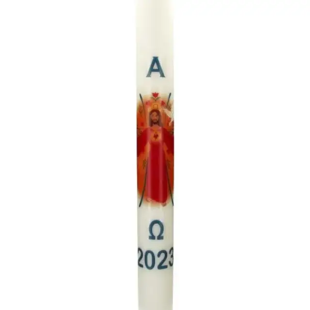 Cierge Pascal 3,500 Kg - 80 X 8 cm