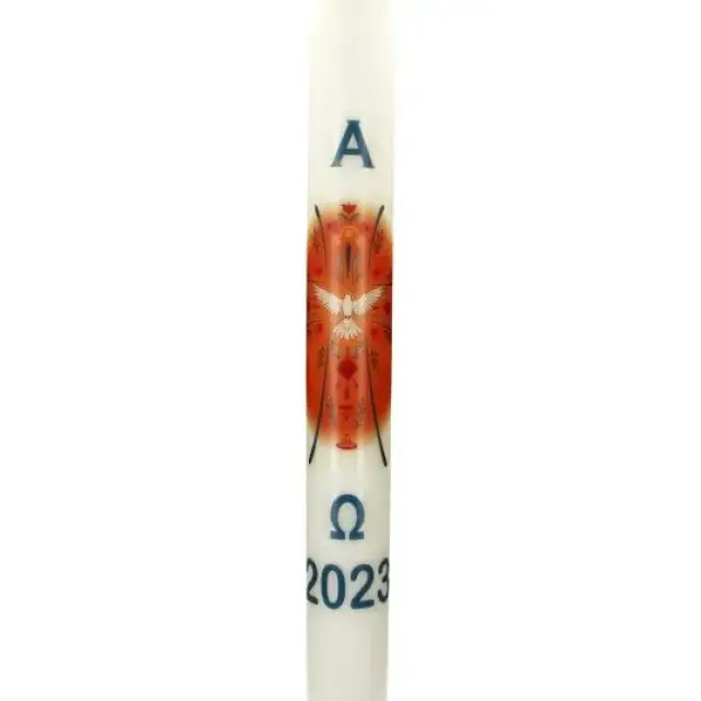 Cierge Pascal 3,500 Kg - 80 X 8 cm