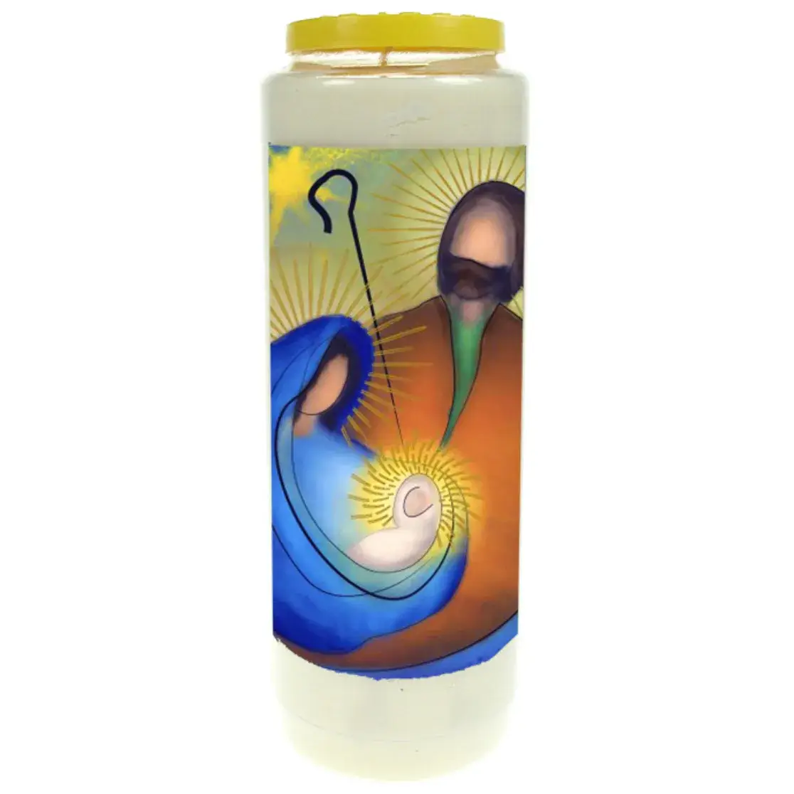 9 days candle / white / Nativity