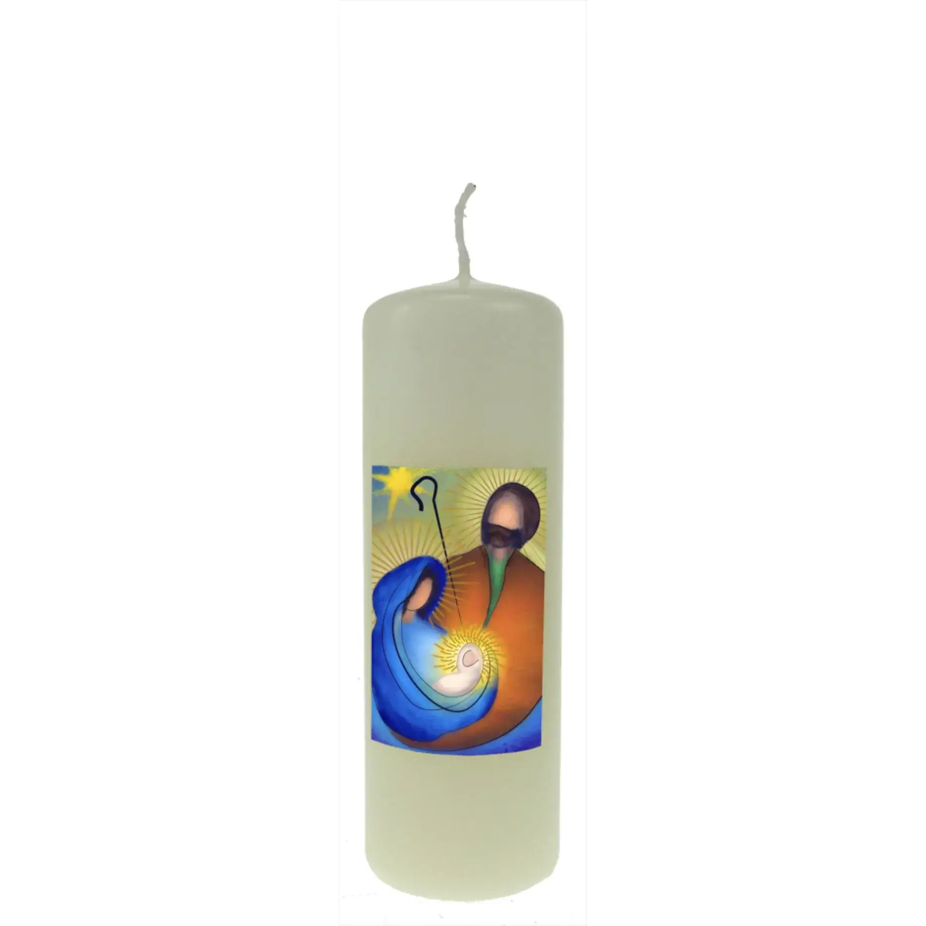Candle 115 X 40 mm Nativity
