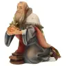 Set de trois rois mages : crèche de Noël en bois Ulrich 15 cm