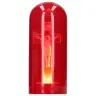 Metal black socket with LED E27 cross lamp