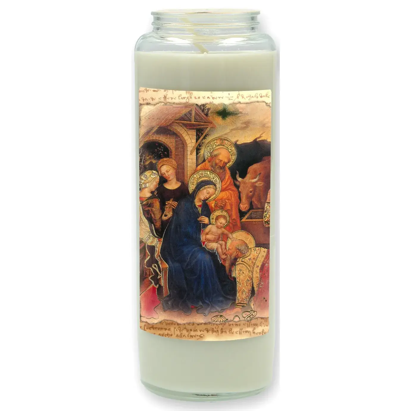 9 days candle in glas christmas