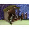 Christmas stable 11 figures 9 cm (22x12x19cm)