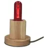 wooden socquet with LED E27 cross