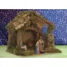 Christmas stable 5 figures 05 cm (20 X 14 X 17 cm)