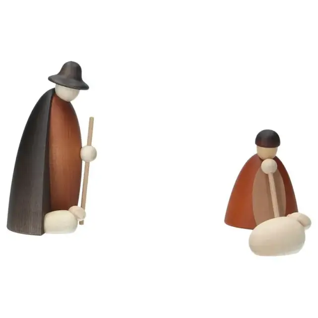 Kerstgroep Kohler 12 cm : Herders met schaap en lam