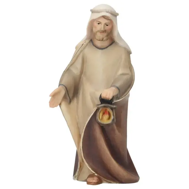 Sainte Famille : crèche de Noël en bois Komet 12 cm